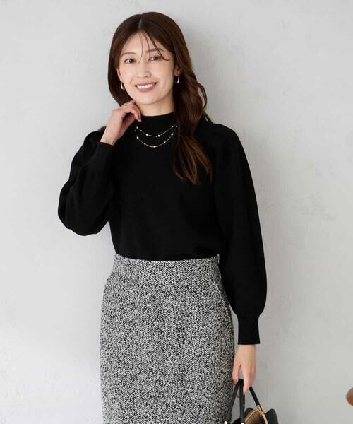 a.v.v / アー・ヴェ・ヴェ ニット・セーター | プチハイネックショルダータックニット | 詳細11