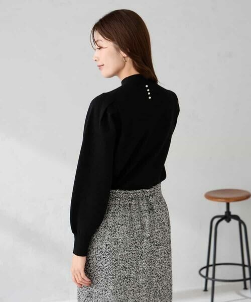 a.v.v / アー・ヴェ・ヴェ ニット・セーター | プチハイネックショルダータックニット | 詳細12