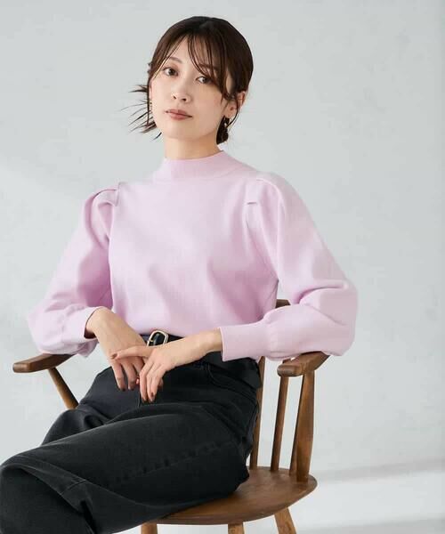 a.v.v / アー・ヴェ・ヴェ ニット・セーター | プチハイネックショルダータックニット | 詳細2