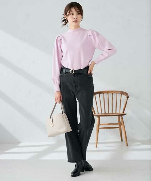 a.v.v / アー・ヴェ・ヴェ ニット・セーター | プチハイネックショルダータックニット | 詳細3