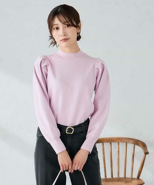 a.v.v / アー・ヴェ・ヴェ ニット・セーター | プチハイネックショルダータックニット | 詳細30