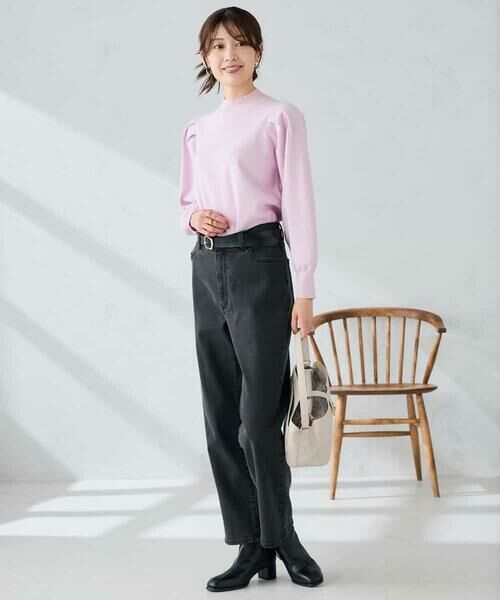 a.v.v / アー・ヴェ・ヴェ ニット・セーター | プチハイネックショルダータックニット | 詳細5