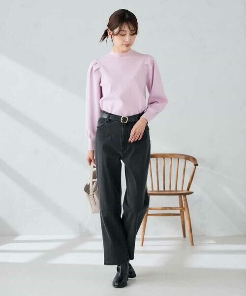 a.v.v / アー・ヴェ・ヴェ ニット・セーター | プチハイネックショルダータックニット | 詳細8