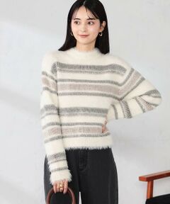 a.v.v / アー・ヴェ・ヴェ ニット・セーター | フェザーボーダーニット