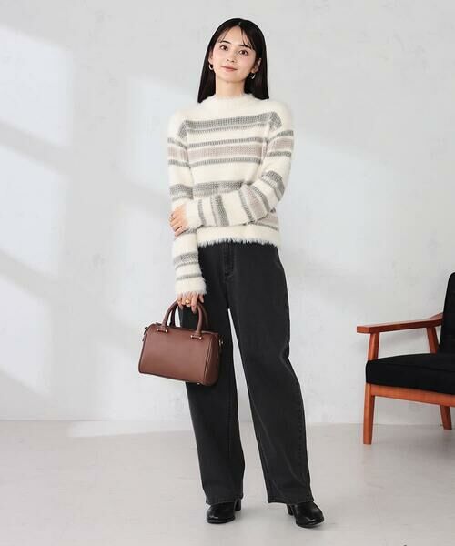 a.v.v / アー・ヴェ・ヴェ ニット・セーター | フェザーボーダーニット | 詳細5