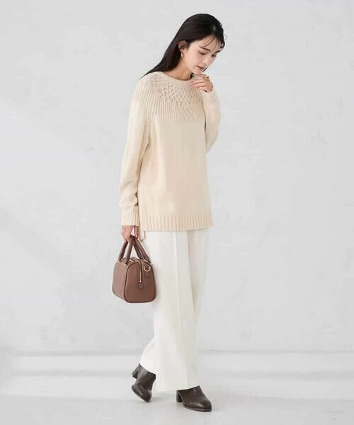 a.v.v / アー・ヴェ・ヴェ ニット・セーター | ケーブル求心風ニット | 詳細14