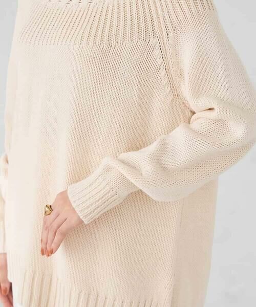a.v.v / アー・ヴェ・ヴェ ニット・セーター | ケーブル求心風ニット | 詳細20