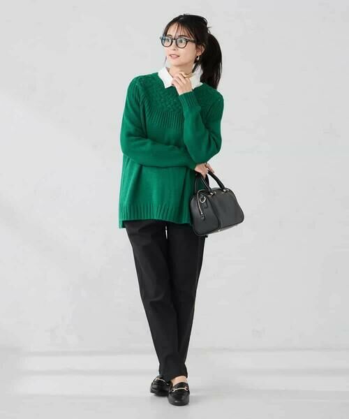 a.v.v / アー・ヴェ・ヴェ ニット・セーター | ケーブル求心風ニット | 詳細6