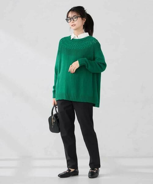 a.v.v / アー・ヴェ・ヴェ ニット・セーター | ケーブル求心風ニット | 詳細7