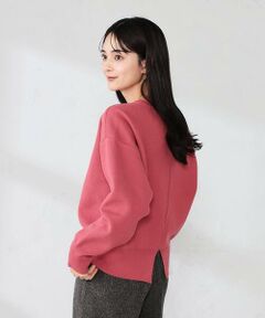 a.v.v / アー・ヴェ・ヴェ ニット・セーター | クロップドスウェットライクニット