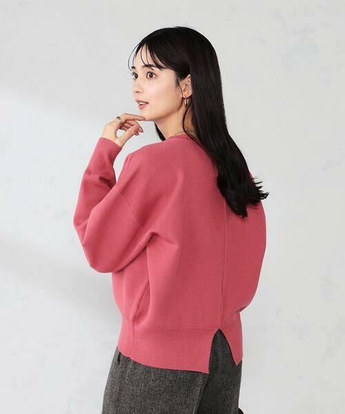 a.v.v / アー・ヴェ・ヴェ ニット・セーター | クロップドスウェットライクニット | 詳細1