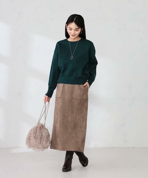 a.v.v / アー・ヴェ・ヴェ ニット・セーター | クロップドスウェットライクニット | 詳細11