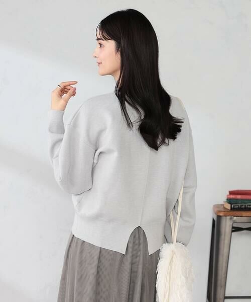 a.v.v / アー・ヴェ・ヴェ ニット・セーター | クロップドスウェットライクニット | 詳細12