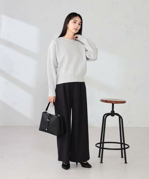 a.v.v / アー・ヴェ・ヴェ ニット・セーター | クロップドスウェットライクニット | 詳細19