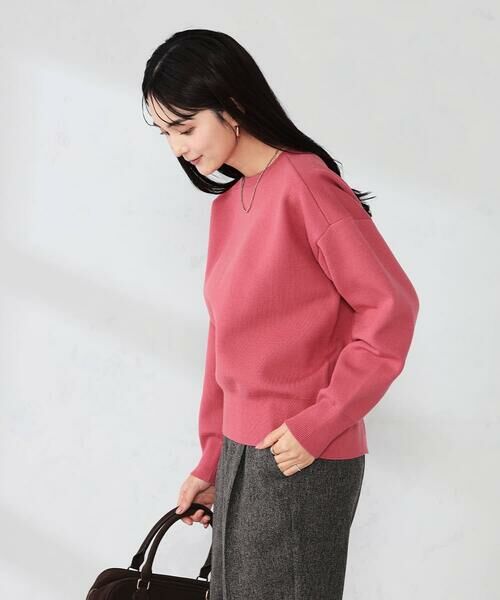 a.v.v / アー・ヴェ・ヴェ ニット・セーター | クロップドスウェットライクニット | 詳細2