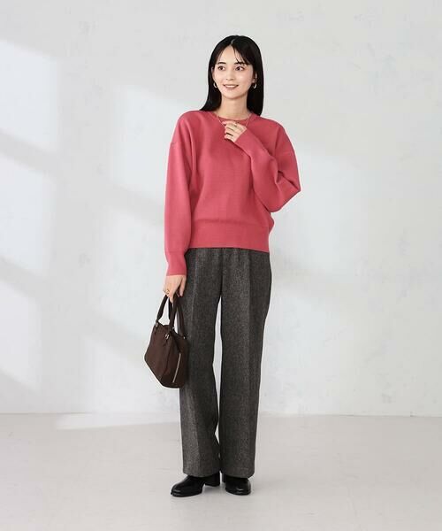 a.v.v / アー・ヴェ・ヴェ ニット・セーター | クロップドスウェットライクニット | 詳細3