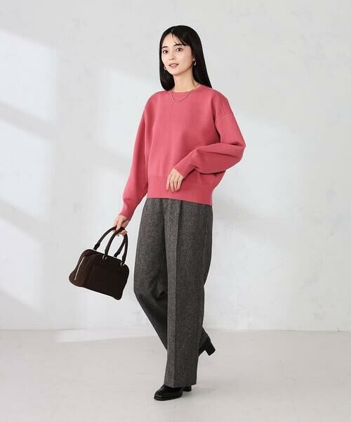 a.v.v / アー・ヴェ・ヴェ ニット・セーター | クロップドスウェットライクニット | 詳細4