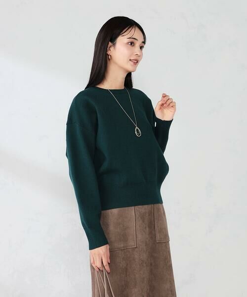 a.v.v / アー・ヴェ・ヴェ ニット・セーター | クロップドスウェットライクニット | 詳細8