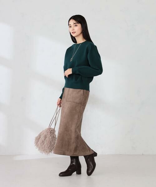 a.v.v / アー・ヴェ・ヴェ ニット・セーター | クロップドスウェットライクニット | 詳細9