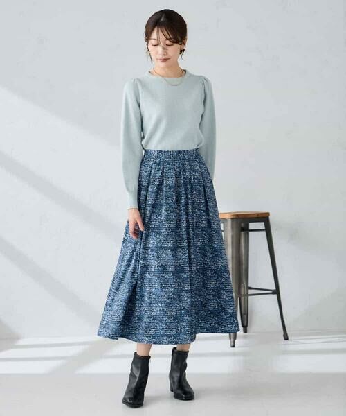 a.v.v / アー・ヴェ・ヴェ ニット・セーター | スパンコール混クルーネックニット | 詳細11