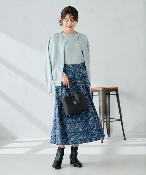 a.v.v / アー・ヴェ・ヴェ ニット・セーター | スパンコール混クルーネックニット | 詳細14