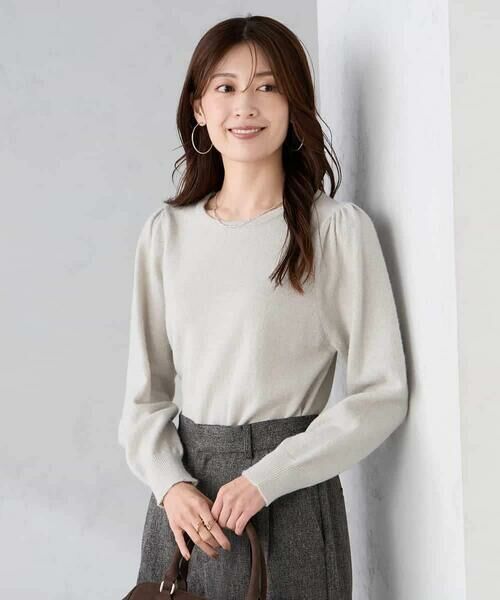 a.v.v / アー・ヴェ・ヴェ ニット・セーター | スパンコール混クルーネックニット | 詳細26