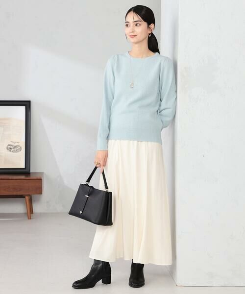 a.v.v / アー・ヴェ・ヴェ ニット・セーター | スパンコール混クルーネックニット | 詳細3