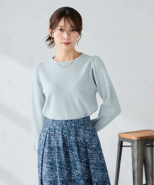 a.v.v / アー・ヴェ・ヴェ ニット・セーター | スパンコール混クルーネックニット | 詳細5