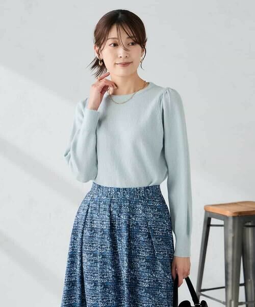 a.v.v / アー・ヴェ・ヴェ ニット・セーター | スパンコール混クルーネックニット | 詳細6