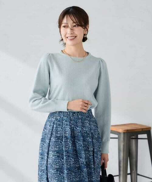 a.v.v / アー・ヴェ・ヴェ ニット・セーター | スパンコール混クルーネックニット | 詳細7