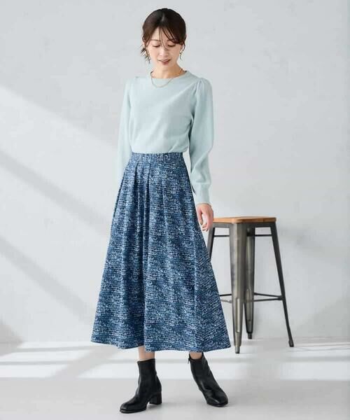 a.v.v / アー・ヴェ・ヴェ ニット・セーター | スパンコール混クルーネックニット | 詳細9