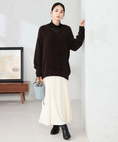 a.v.v / アー・ヴェ・ヴェ ニット・セーター | フェザーヤーンVネックニット | 詳細14