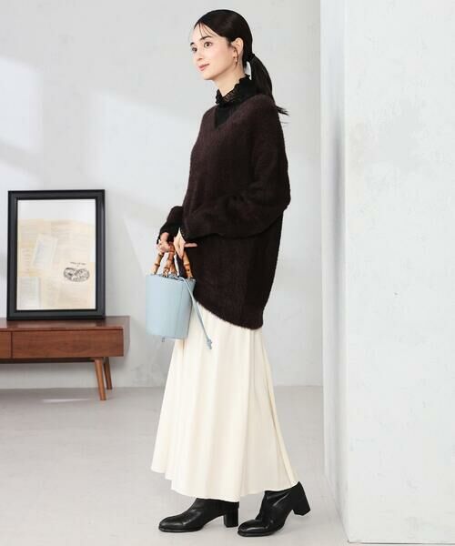 a.v.v / アー・ヴェ・ヴェ ニット・セーター | フェザーヤーンVネックニット | 詳細16