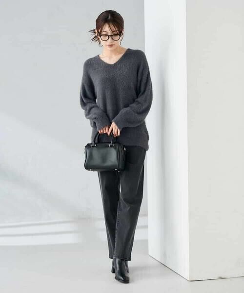 a.v.v / アー・ヴェ・ヴェ ニット・セーター | フェザーヤーンVネックニット | 詳細19
