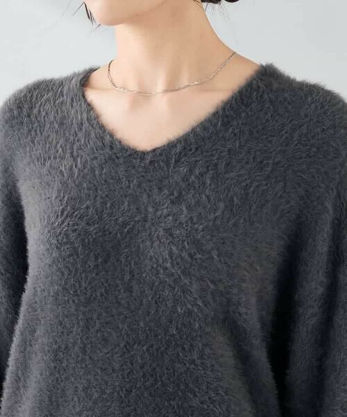 a.v.v / アー・ヴェ・ヴェ ニット・セーター | フェザーヤーンVネックニット | 詳細25
