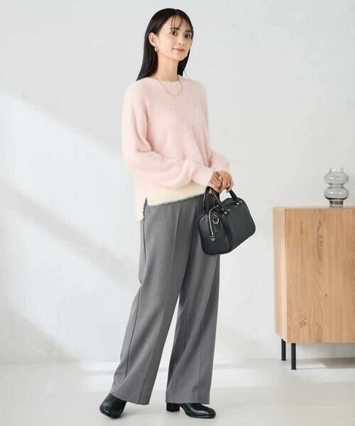 a.v.v / アー・ヴェ・ヴェ ニット・セーター | フェザーヤーンバイカラーニット | 詳細11