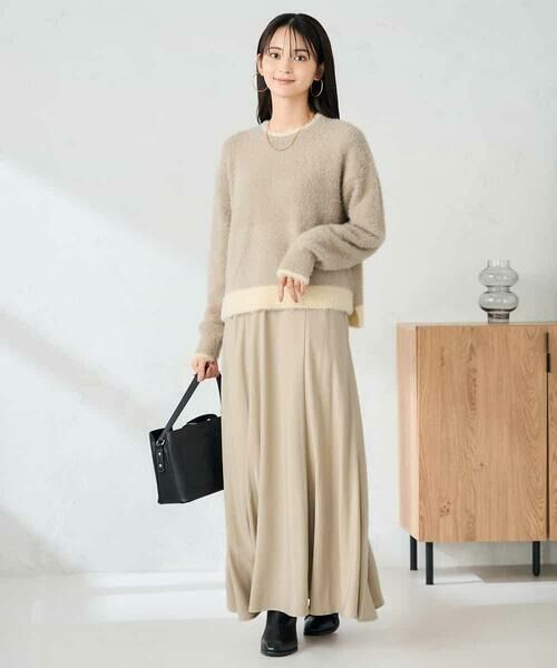 a.v.v / アー・ヴェ・ヴェ ニット・セーター | フェザーヤーンバイカラーニット | 詳細16