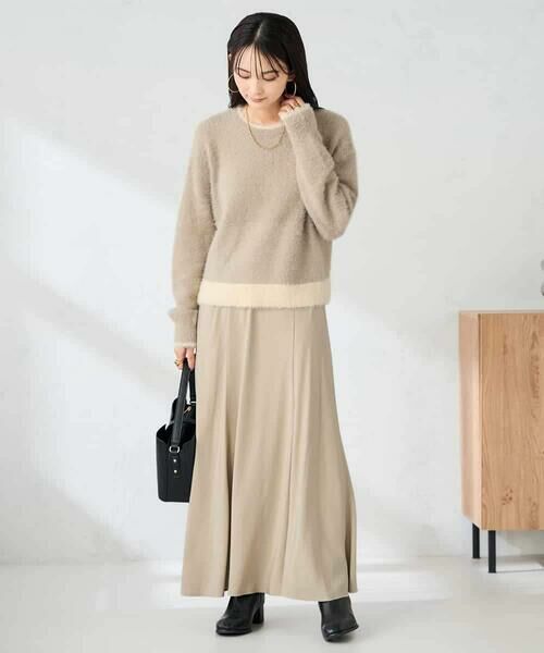 a.v.v / アー・ヴェ・ヴェ ニット・セーター | フェザーヤーンバイカラーニット | 詳細17