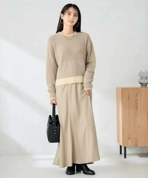 a.v.v / アー・ヴェ・ヴェ ニット・セーター | フェザーヤーンバイカラーニット | 詳細19