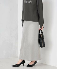 a.v.v / アー・ヴェ・ヴェ ロング・マキシ丈スカート | Aラインデニムスカート