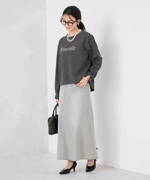 a.v.v / アー・ヴェ・ヴェ ロング・マキシ丈スカート | Aラインデニムスカート | 詳細26