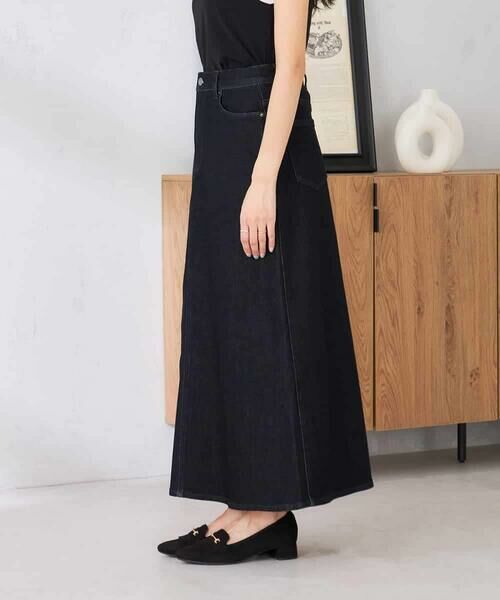 a.v.v / アー・ヴェ・ヴェ ロング・マキシ丈スカート | Aラインデニムスカート | 詳細29