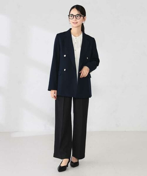 a.v.v / アー・ヴェ・ヴェ その他アウター | 【洗える】ダブルブレストジャケット | 詳細3