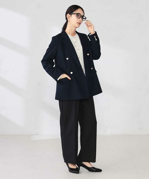 a.v.v / アー・ヴェ・ヴェ その他アウター | 【洗える】ダブルブレストジャケット | 詳細5