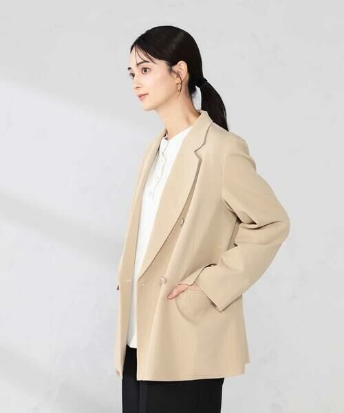 a.v.v / アー・ヴェ・ヴェ その他アウター | 【洗える】ダブルブレストジャケット | 詳細6