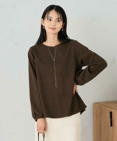 a.v.v / アー・ヴェ・ヴェ カットソー | 千鳥ジャガードトップス