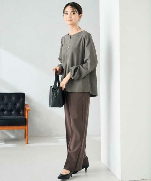 a.v.v / アー・ヴェ・ヴェ カットソー | 千鳥ジャガードトップス | 詳細11