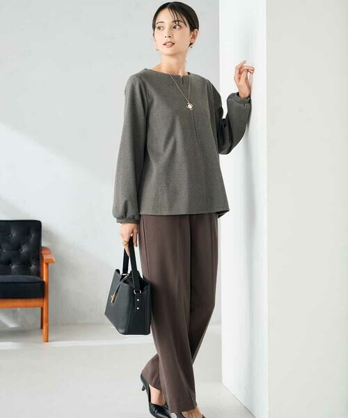 a.v.v / アー・ヴェ・ヴェ カットソー | 千鳥ジャガードトップス | 詳細13