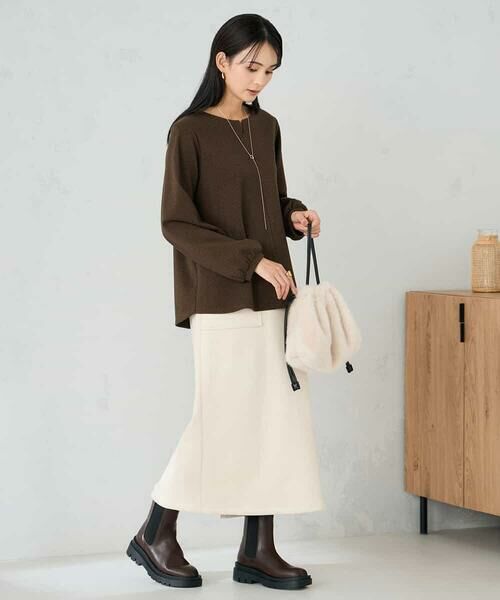 a.v.v / アー・ヴェ・ヴェ カットソー | 千鳥ジャガードトップス | 詳細7