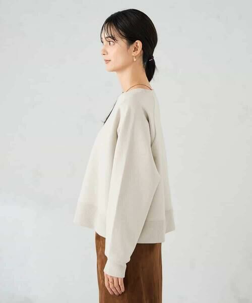 a.v.v / アー・ヴェ・ヴェ スウェット | ラメ裏起毛タックスリーブスウェット | 詳細19